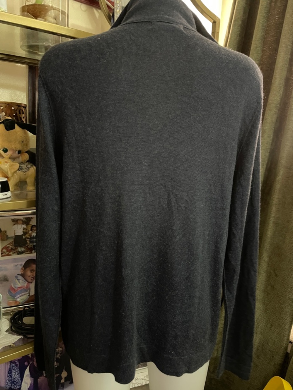 Banana Republic silk cashmere blend zip up cardigan Small - Picture 4 of 7